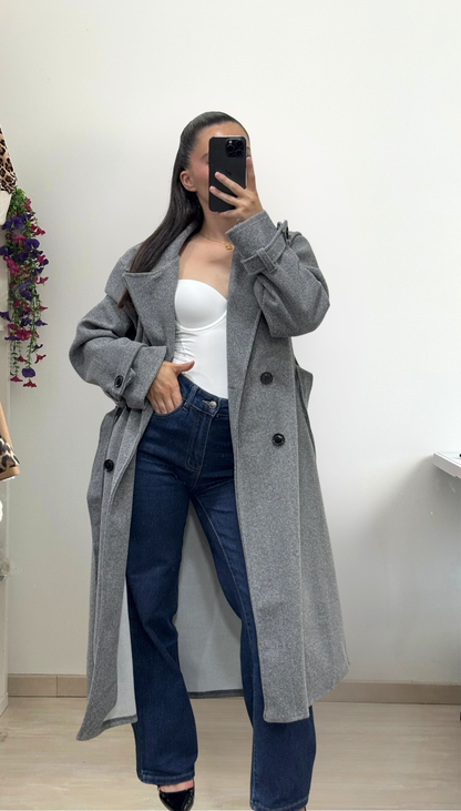 Trench long oversize