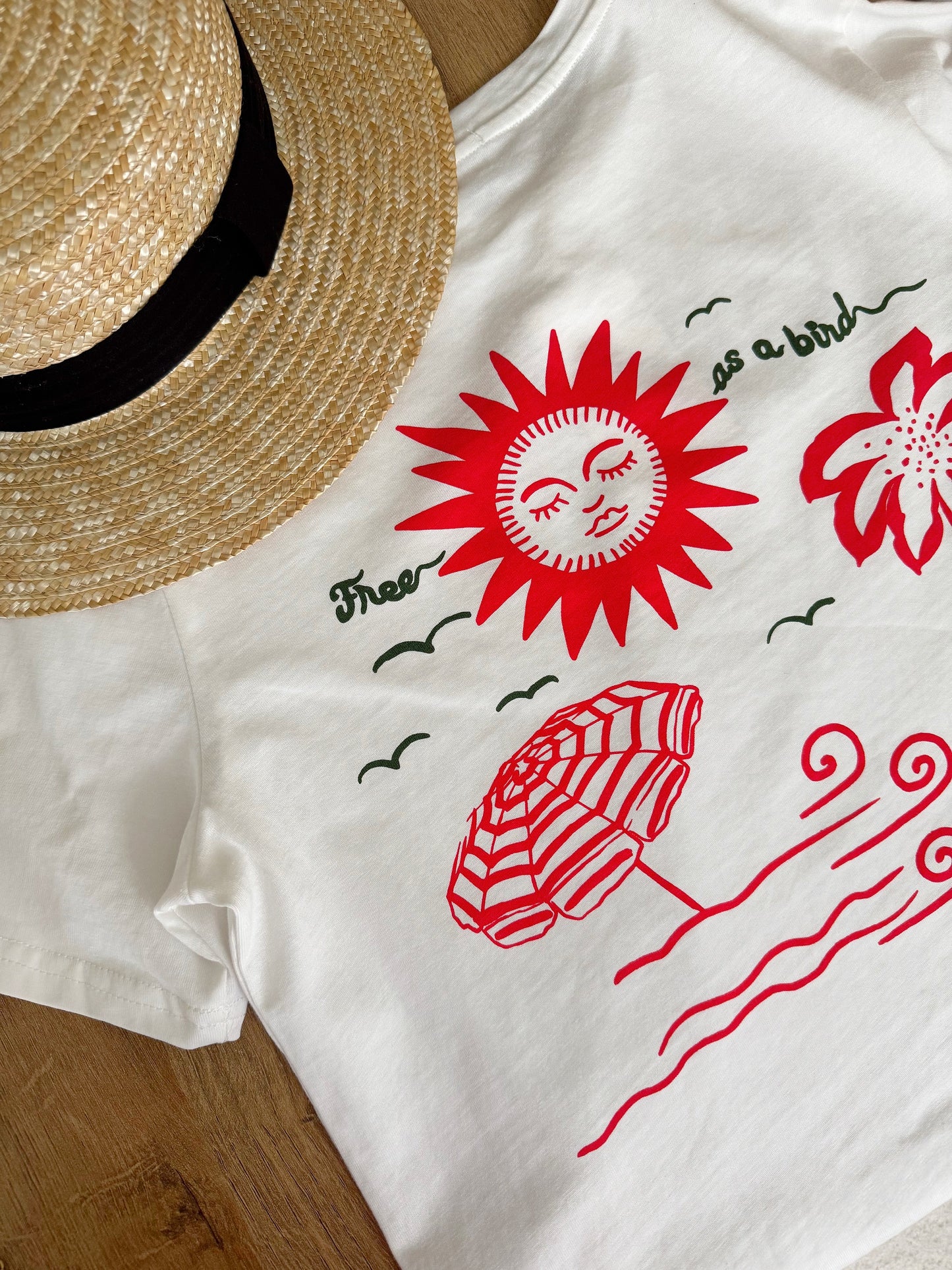 TARONE summer print T-shirt 