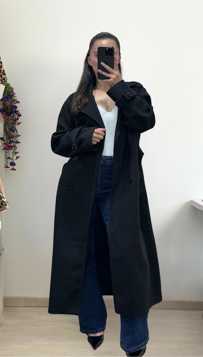 Trench long oversize