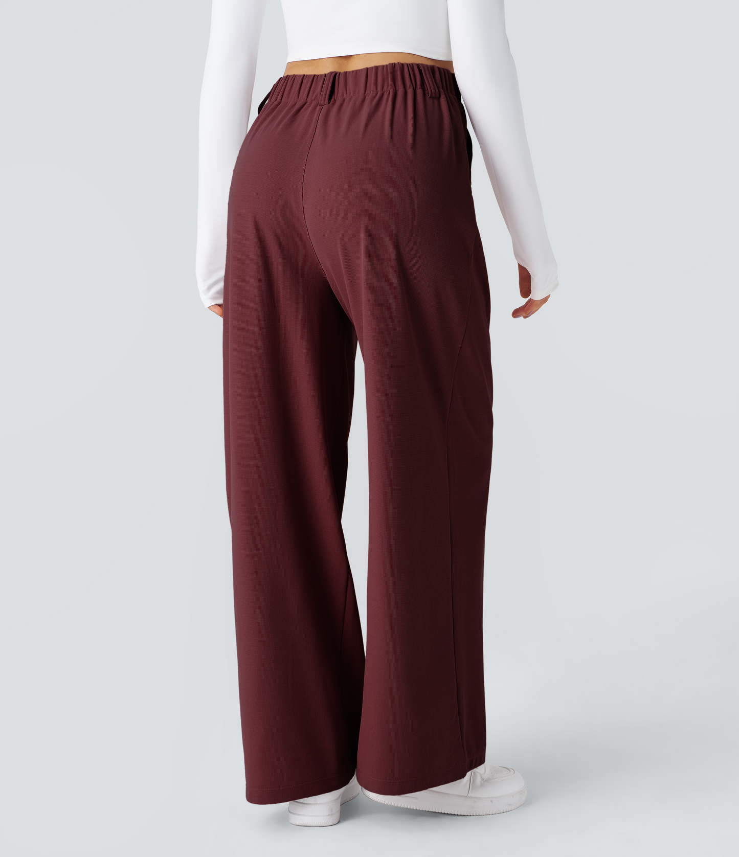 Pantalon HALARA - Taille haute, jambes larges